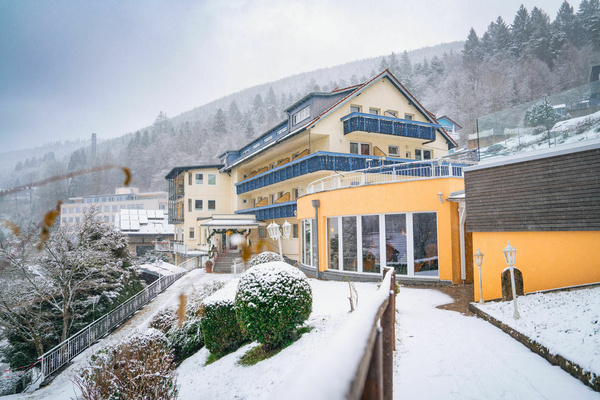 Wellnesshotel Rothfuss in Bad Wildbad im Winter