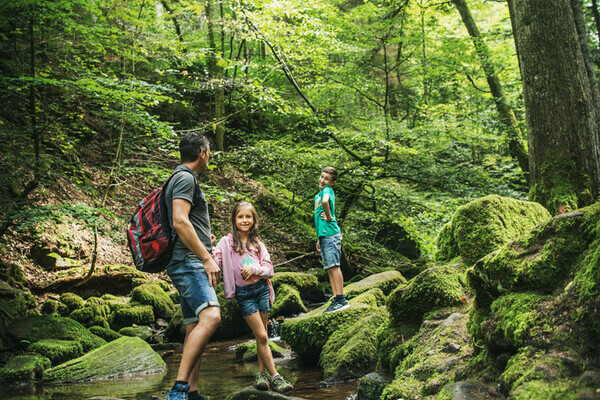 Familie im Monbachtal Bildnachweis: Locher Fotodesign & Manufaktur